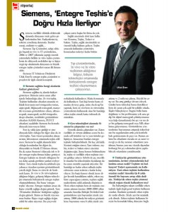 Siemens, Entegre Teşhis?e doğru hızla ilerliyor