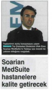 Soarian MedSuite Hastanelere Kalite Getirecek